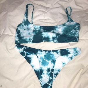Tie dye bikini